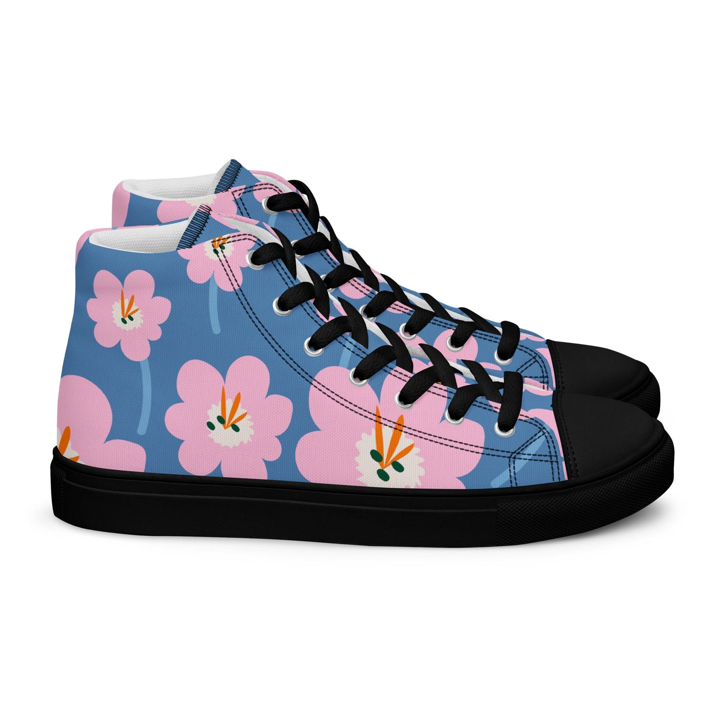 Bloom in Style with Tammy's Floral High - Tops! - T.Eddy’s Art Studio