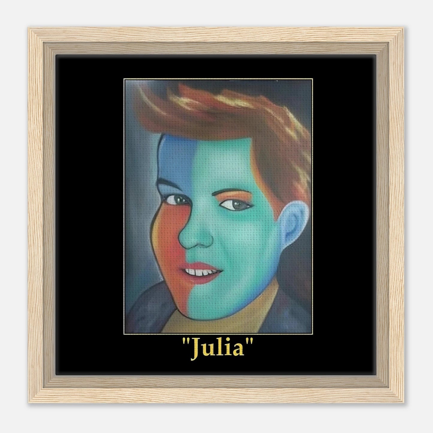 Framed Canvas 20x25 cm / 8x10″ - T.Eddy’s Art Studio