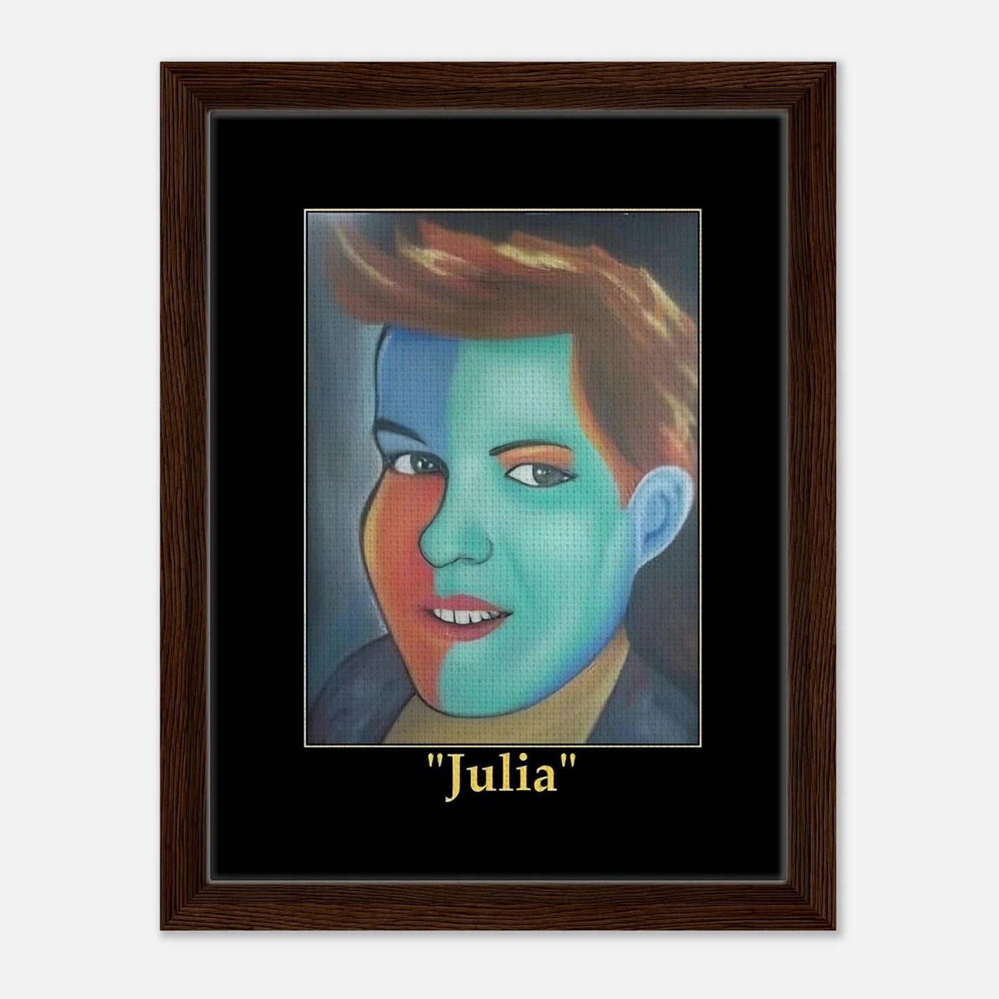Framed Canvas 20x25 cm / 8x10″ - T.Eddy’s Art Studio