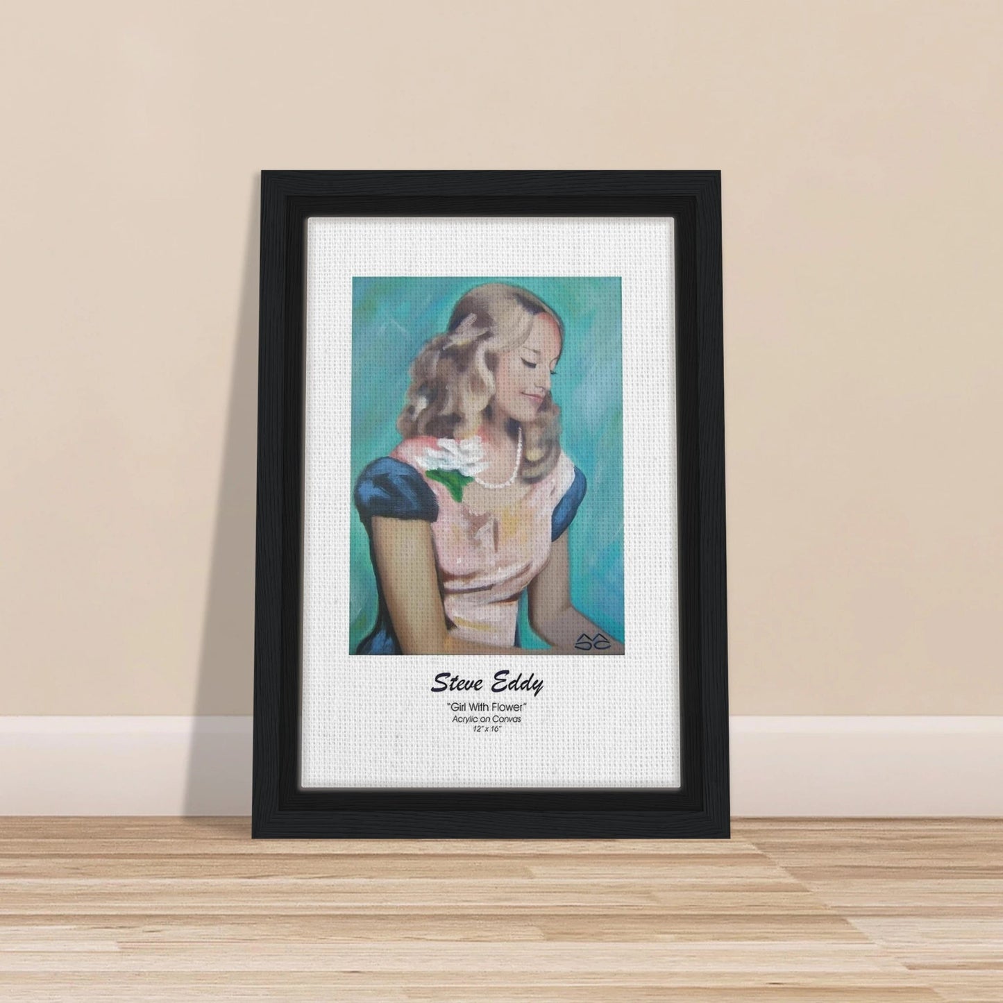 Framed Canvas 20x25 cm / 8x10″ - T.Eddy’s Art Studio