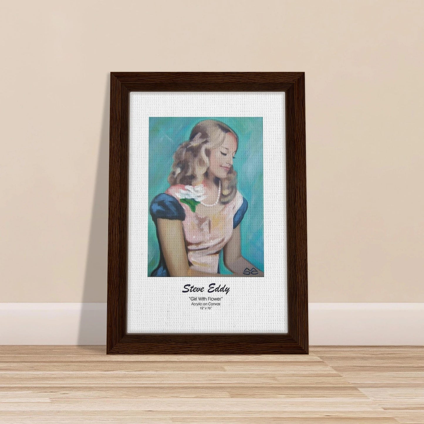 Framed Canvas 20x25 cm / 8x10″ - T.Eddy’s Art Studio