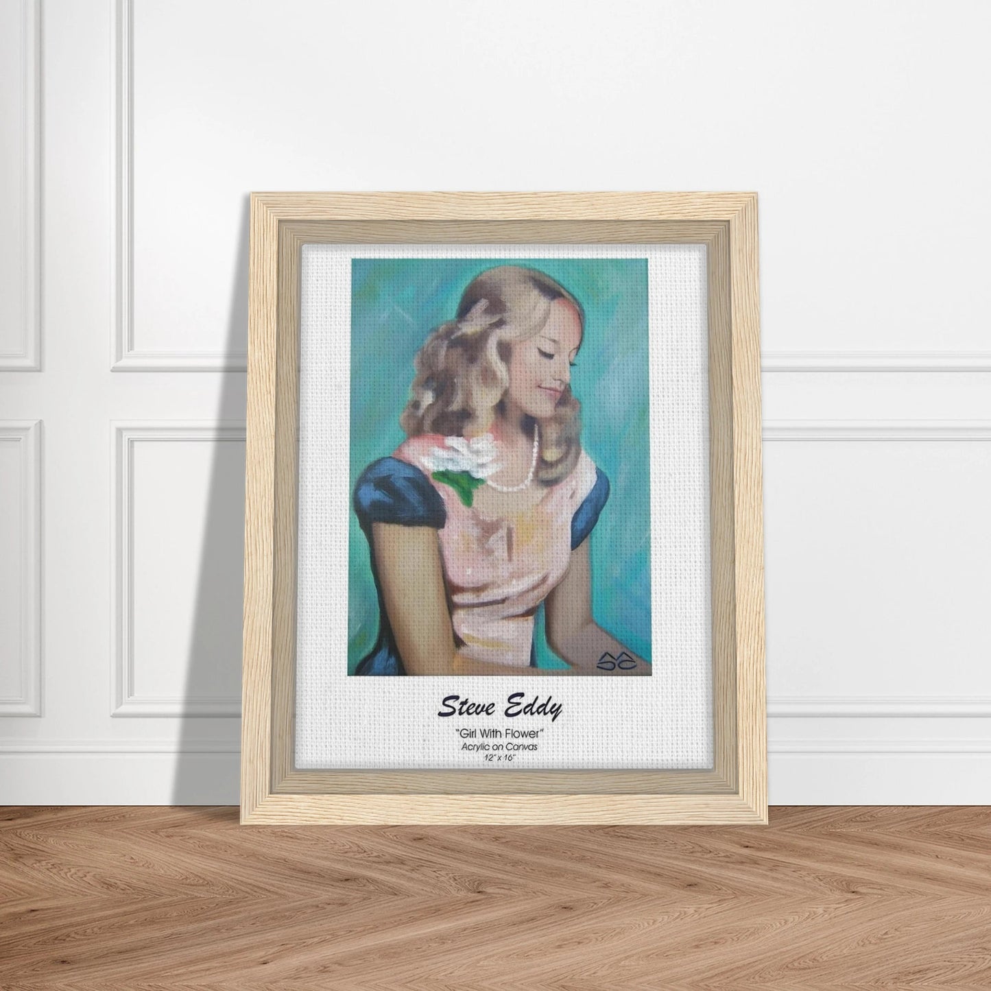 Framed Canvas 20x25 cm / 8x10″ - T.Eddy’s Art Studio