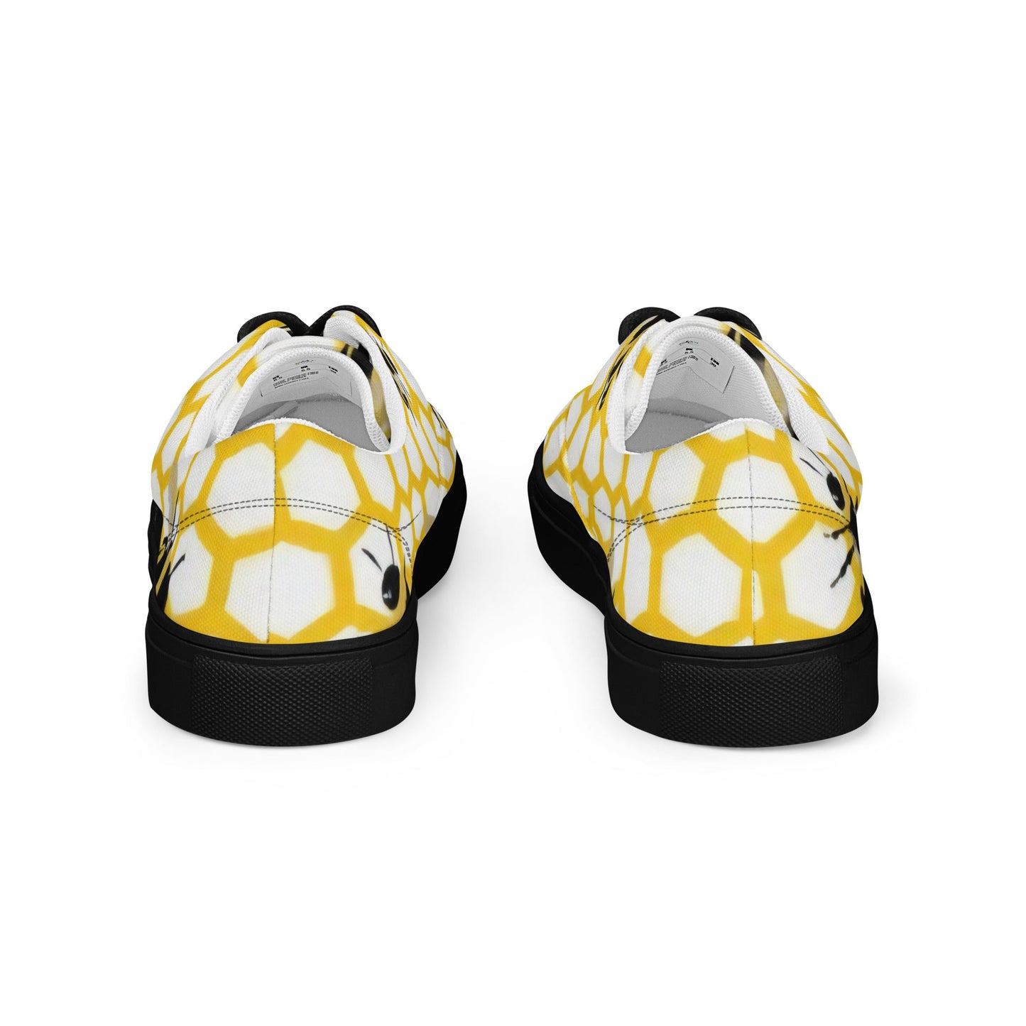 Pollen Power: Bee & Honeycomb Low - Tops - T.Eddy’s Art Studio