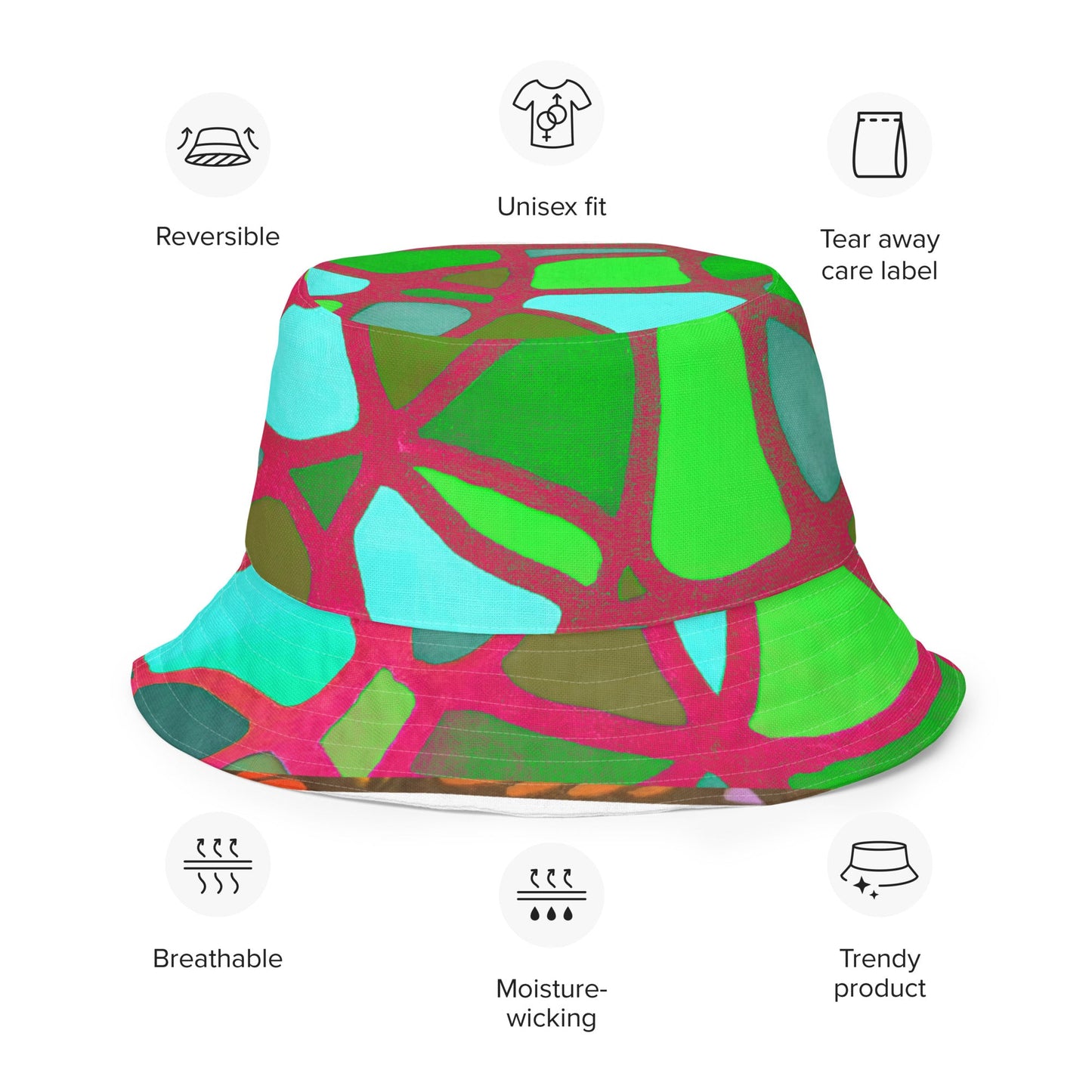Reversible bucket hat - T.Eddy’s Art Studio