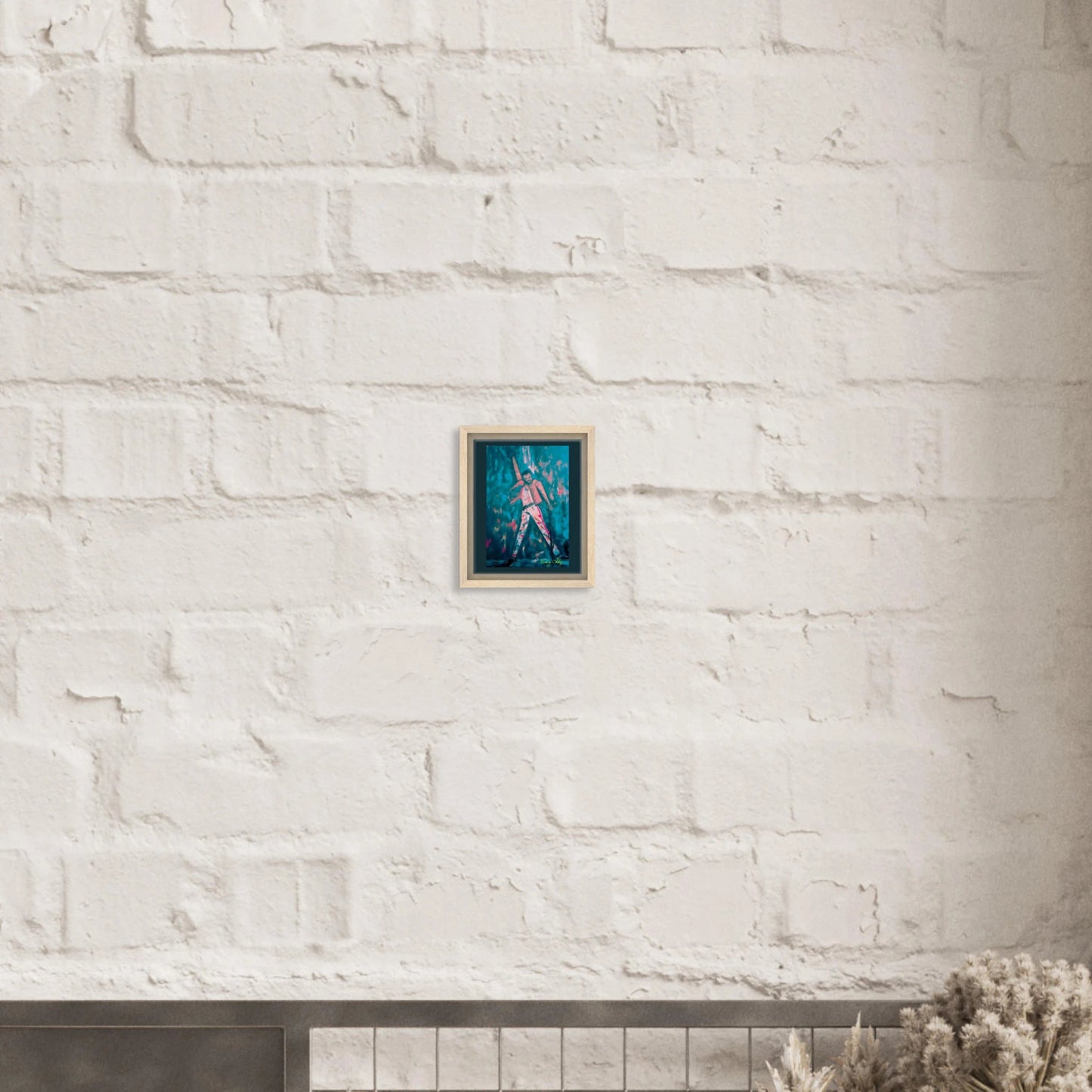 "The Show Must Go On" Framed Canvas Print - T.Eddy’s Art Studio