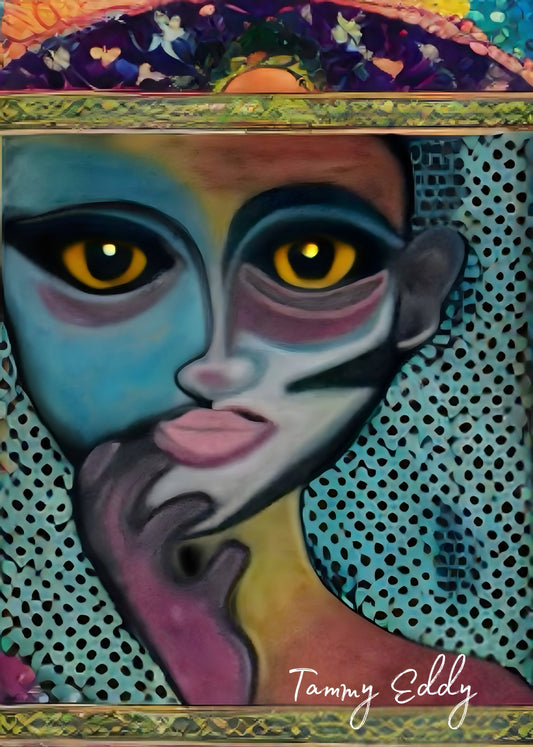 Whimsical & Mysterious Alien Woman