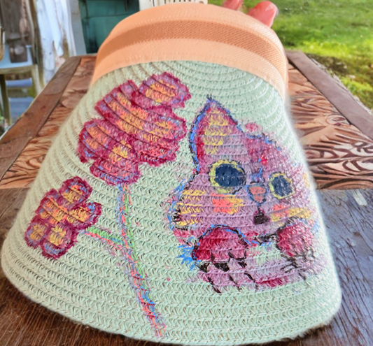 Tammy's Kitten & Bloom Visor