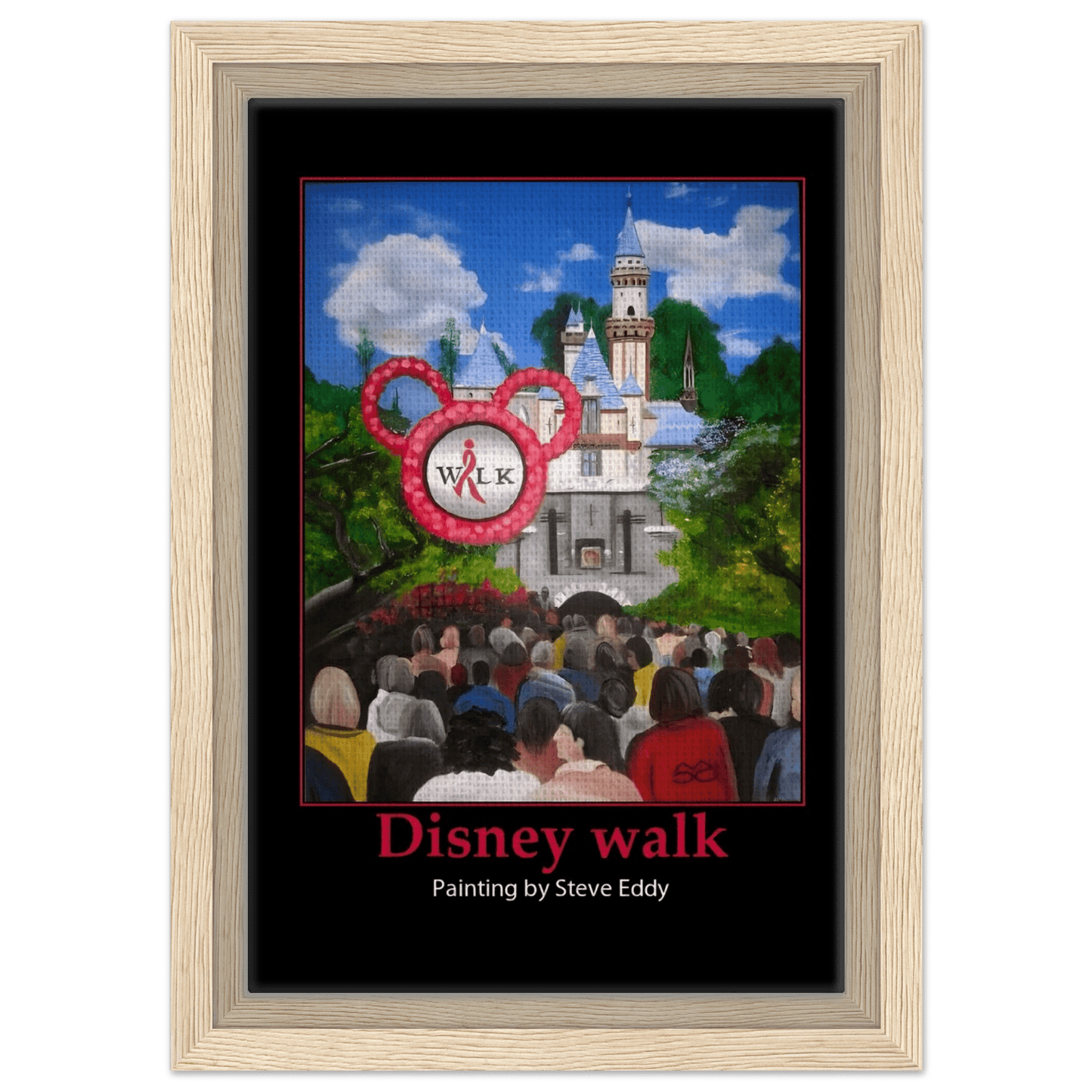 Framed Canvas 20x25 cm / 8x10″ - T.Eddy’s Art Studio