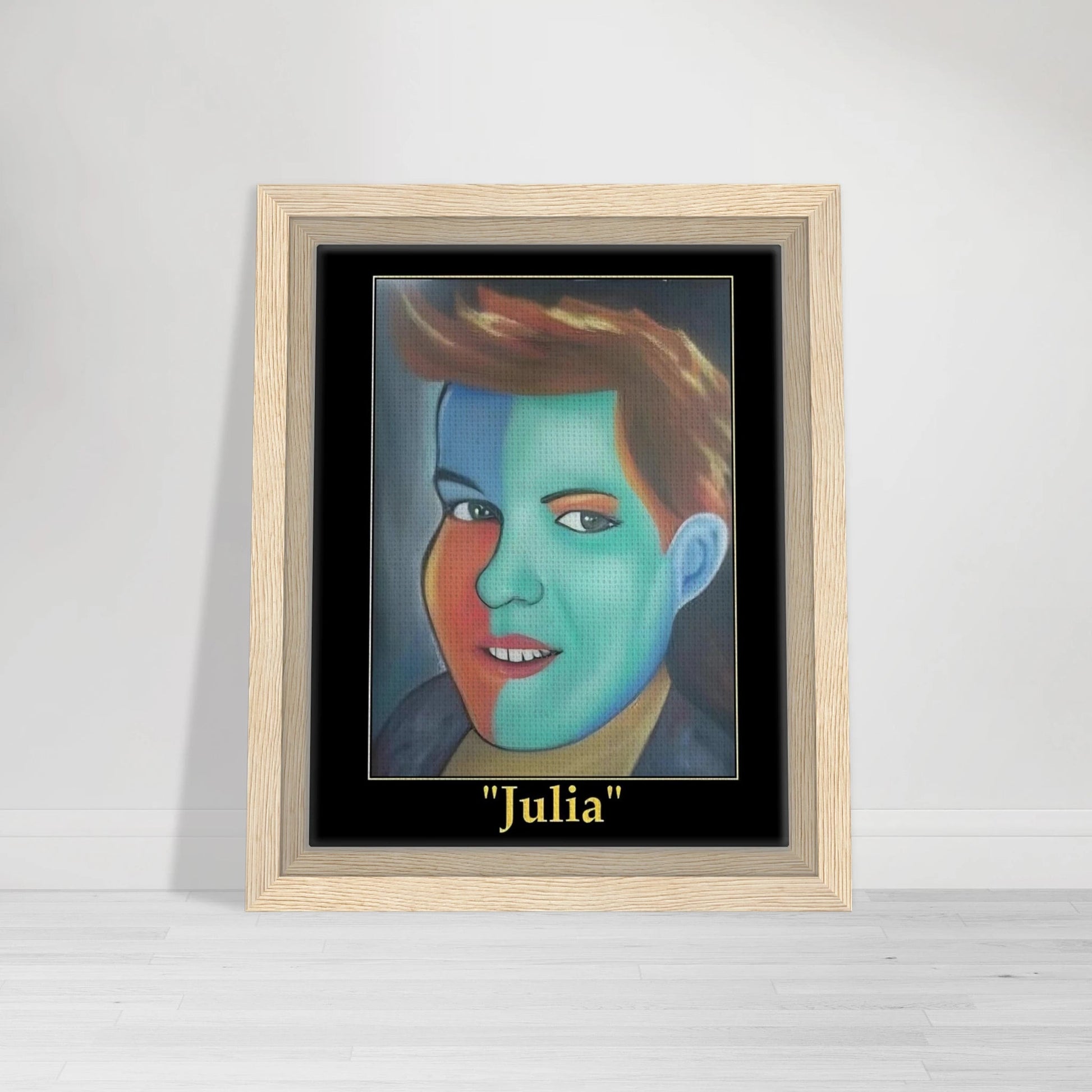 Framed Canvas 20x25 cm / 8x10″ - T.Eddy’s Art Studio