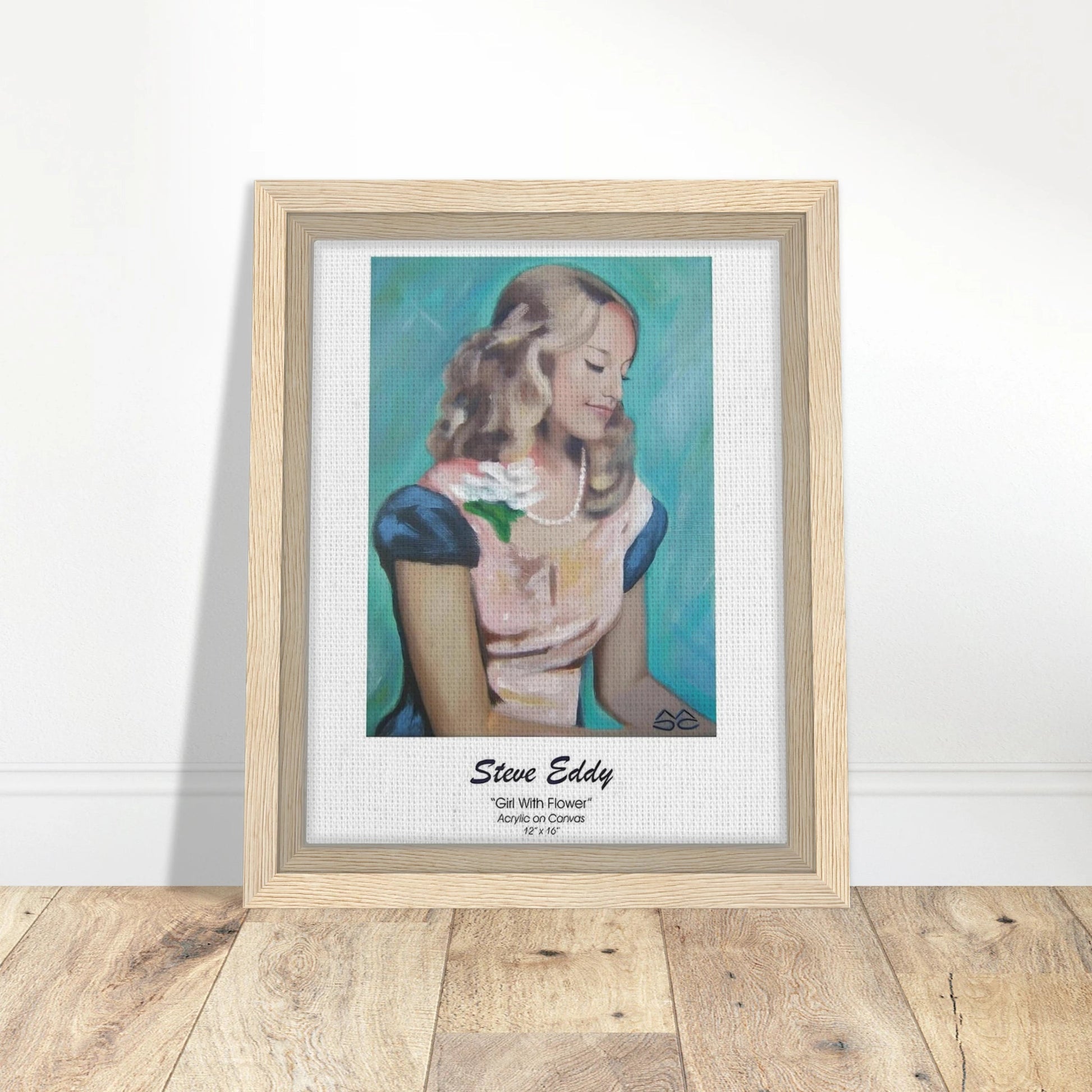 Framed Canvas 20x25 cm / 8x10″ - T.Eddy’s Art Studio